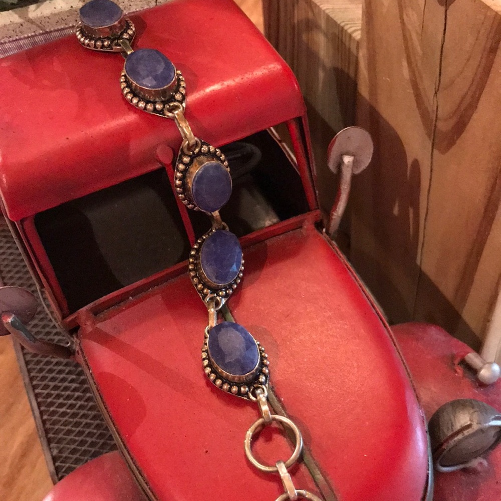 Beautiful sapphire bracelet!